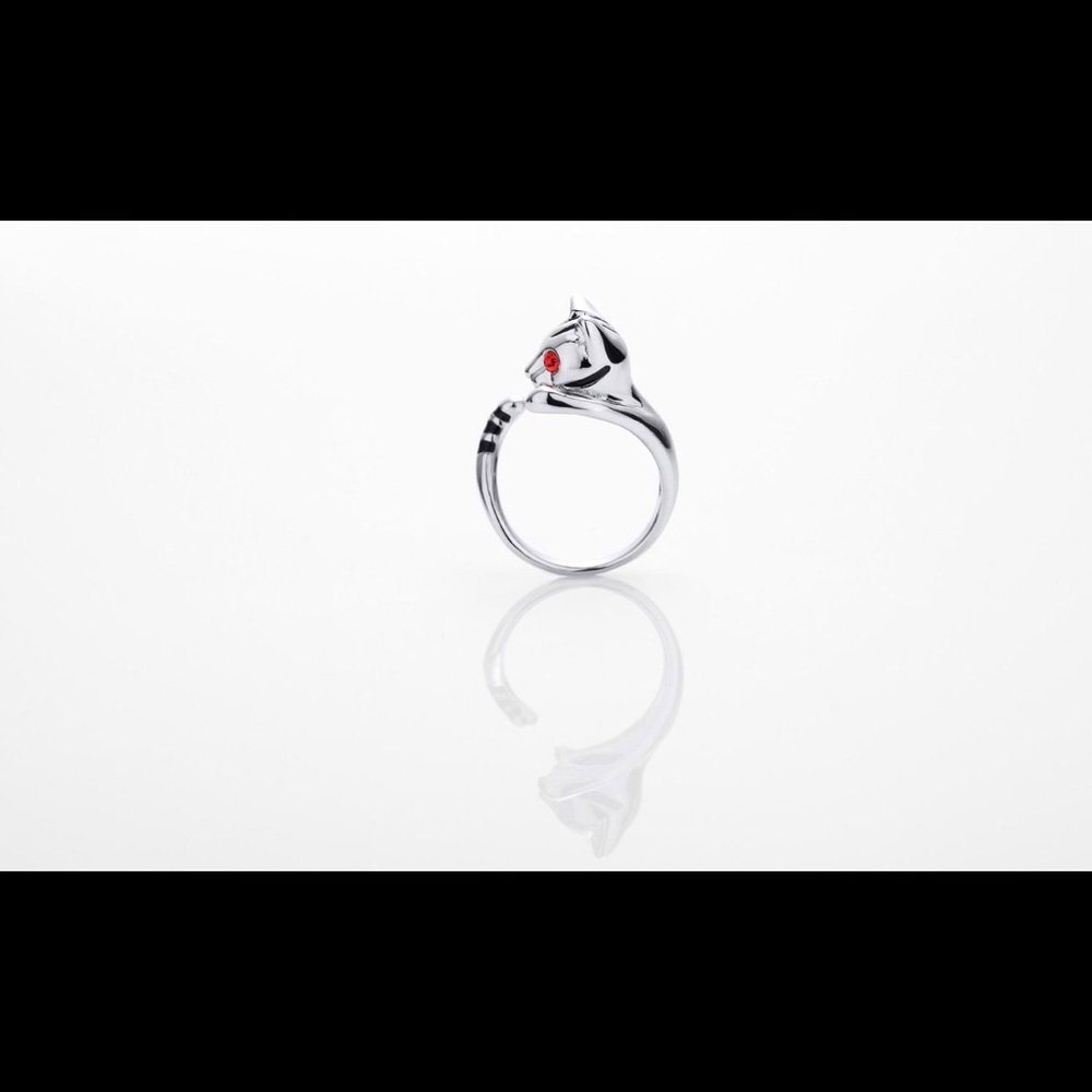 Tiger 🐅 inspired ring adjustable silver - Picture 4 of 4